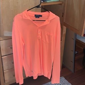 NWOT Salmon quarter button